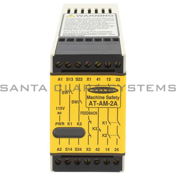 Banner AT-AM-2A-49390 Safety Module Product Image