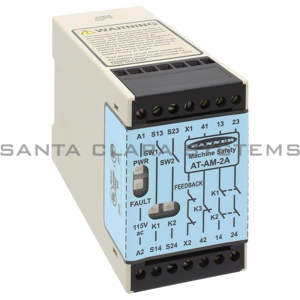 ATAM2A71976 Banner Safety Module Santa Clara Systems