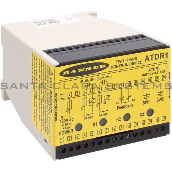 Banner AT-DR-1-39900 Two-Hand Control Device Product Image