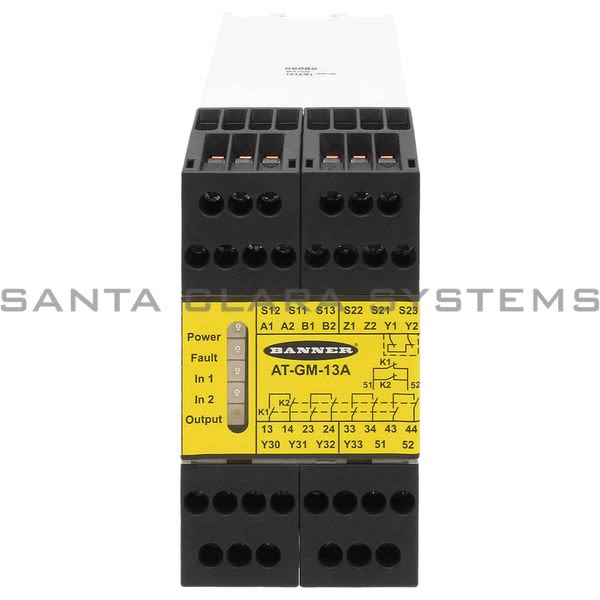 Banner AT-GM-13A-66089 Safety Relay Product Image