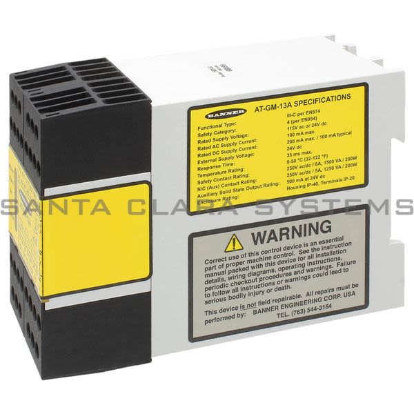 Banner AT-GM-13A-66089 Safety Relay Product Image