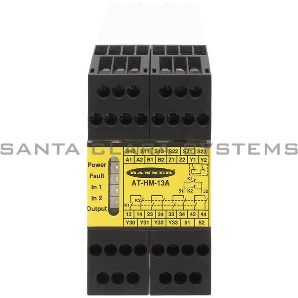 Banner AT-HM-13A-66090 Safety Relay Product Image