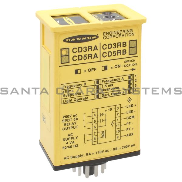 Banner CD3RA-27547 Amplifier Module | MAXI-AMP Product Image