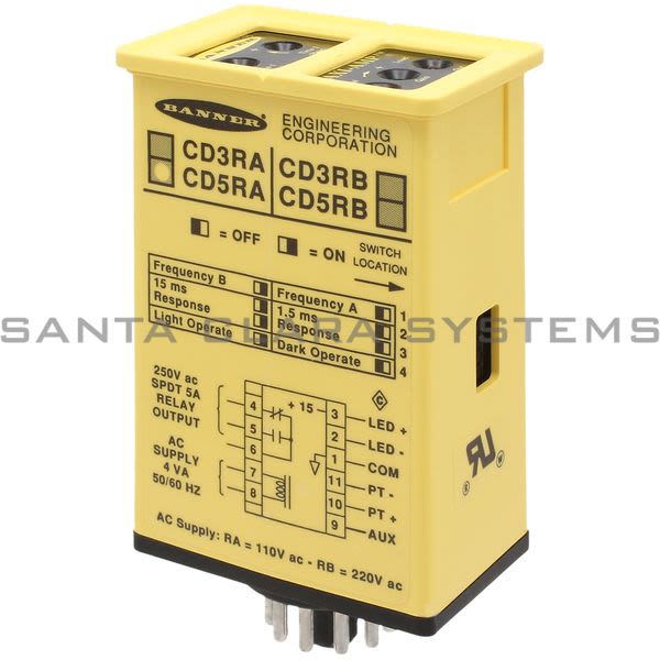 Banner CD5RA-27549 Amplifier Module Product Image