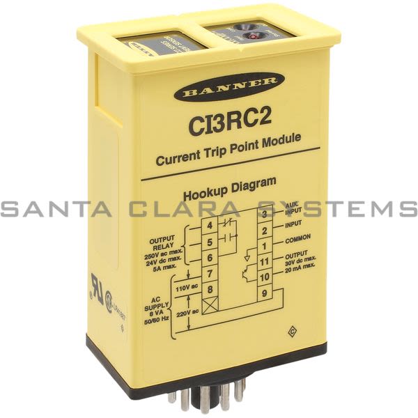 Banner CI3RC2-36606 Amplifier | MAXI-AMP Product Image