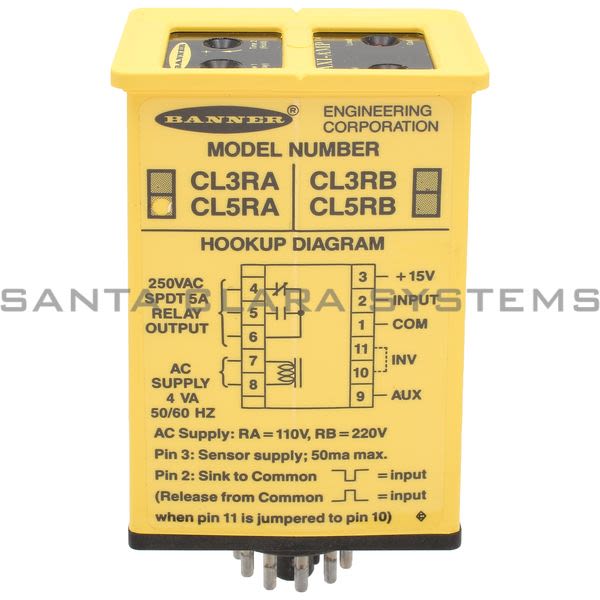 Banner CL5RA-26419  Logic Module | MAXI-AMP Product Image