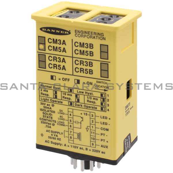 Banner CM5A-26673 Amplifier Module | MAXI-AMP Product Image