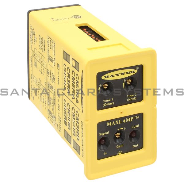 Banner CM5RA-26418 Amplifier Module | MAXI-AMP Product Image