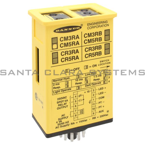 Banner CM5RA-26418 Amplifier Module | MAXI-AMP Product Image