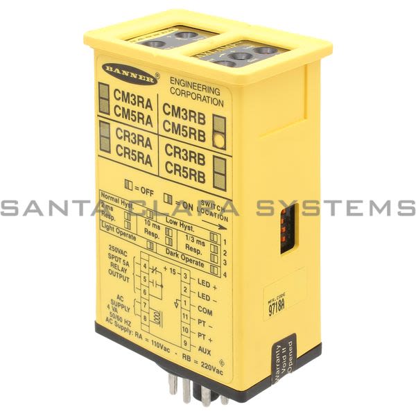 Banner CM5RB-26453 Amplifier Module | MAXI-AMP Product Image