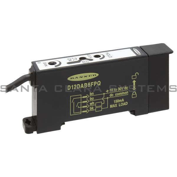 Banner D12DAB6FPQ-39543 Plastic Fiber Optic | D12 Series Product Image