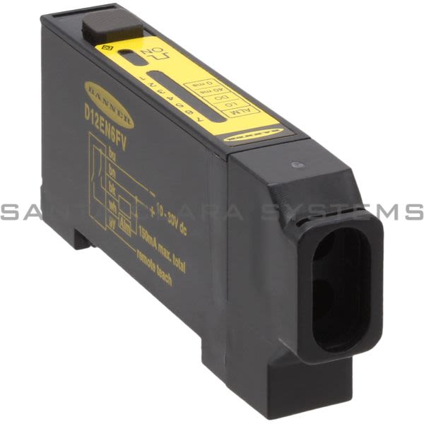 Banner D12EN6FV-41962 Glass Fiber Optic | D12 EXPERT Product Image