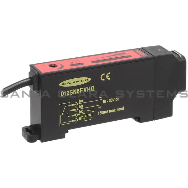 Banner D12SN6FVHQ-36130 Glass Fiber Optic Product Image