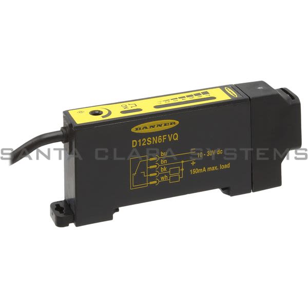 Banner D12SN6FVQ-33714 Glass Fiber Optic Product Image