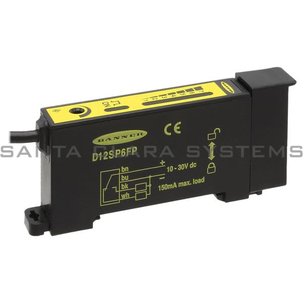 Banner D12SP6FP-32821 Plastic Fiber Optic | D12 Series Product Image