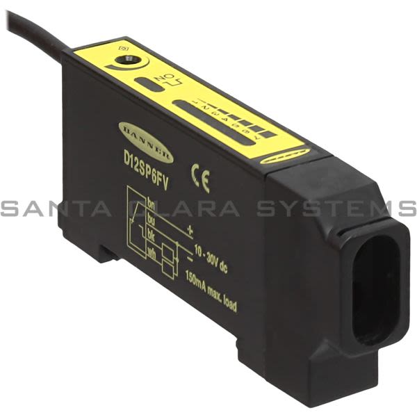 Banner D12SP6FV-33711 Photoelectric Sensor Product Image