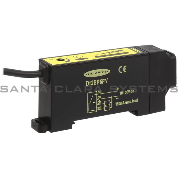 Banner D12SP6FV-33711 Photoelectric Sensor Product Image