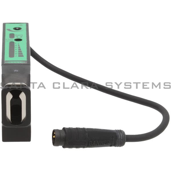 Banner D12SP6FVYQ-35403 Fiber Optic Sensor | D12 Series Product Image