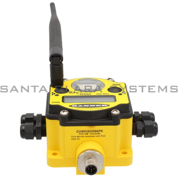 Banner DX80N9X6S6P6-77602 Wireless Node Product Image