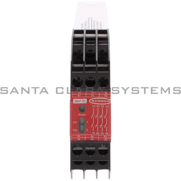 Banner EM-F-7G-55750 Safety Extension Module Product Image