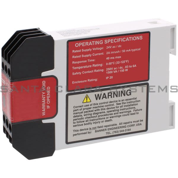 Banner EM-F-7G-55750 Safety Extension Module Product Image