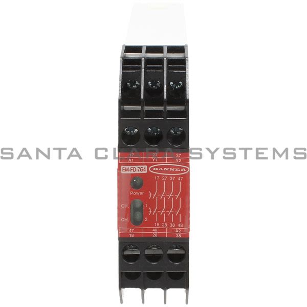 Banner EM-FD-7G4-55724 Safety Extension Module Product Image