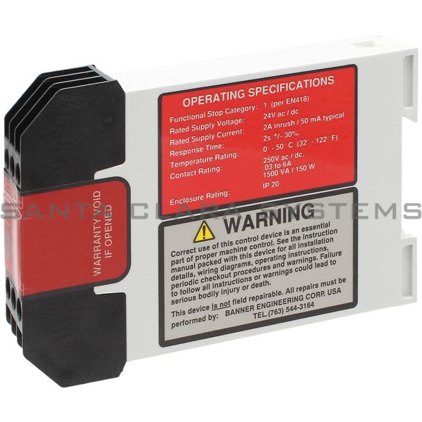 Banner EM-FD-7G4-55724 Safety Extension Module Product Image