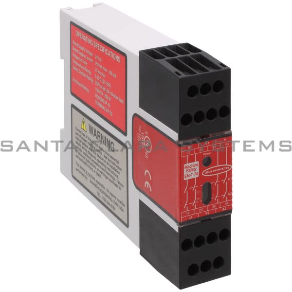 Banner EM-T-7A-52402 Safety Extension Module Product Image