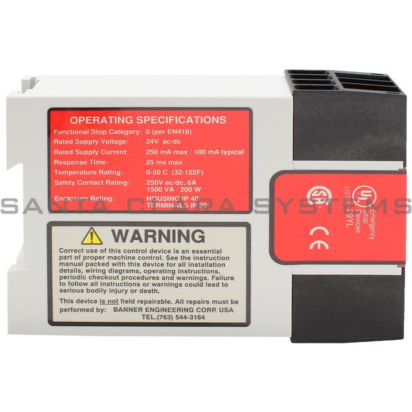 Banner ES-FA-9AA-60131 Emergency Stop Switch Product Image