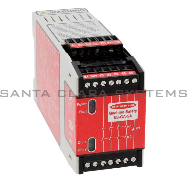 Banner ES-GA-5A-50651 Safety Relay Product Image