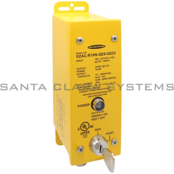 Banner EZAC-R10N-QE8-QS53-73302 EZAC Interface Product Image