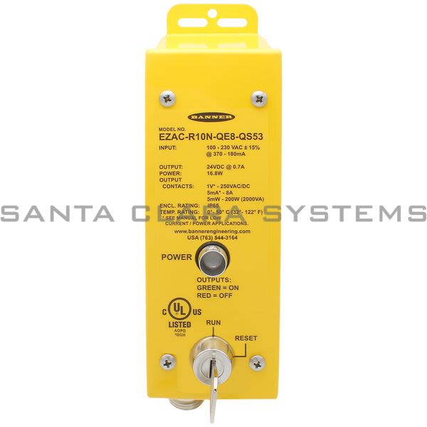 Banner EZAC-R10N-QE8-QS53-73302 EZAC Interface Product Image
