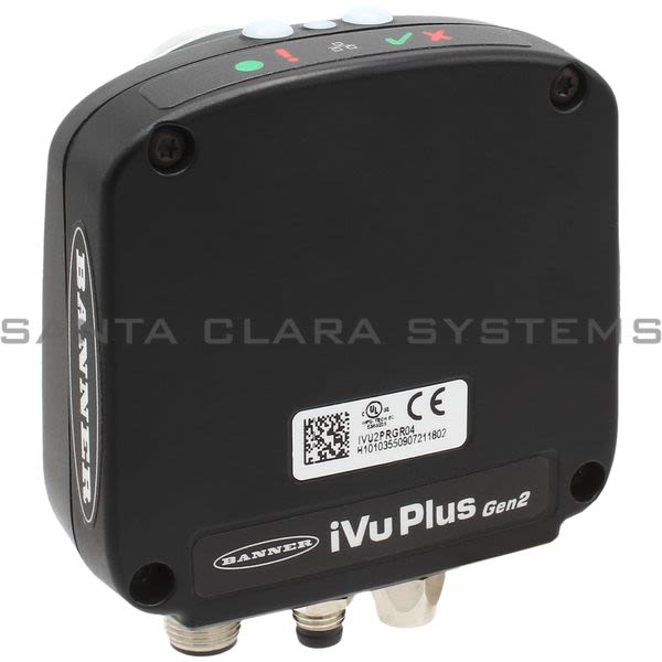 Banner IVU2PRGR04-90721 Remote Sensor with Ethernet Product Image