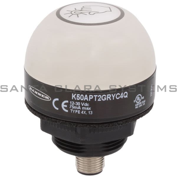 Banner K50APT2GRYC4Q-96675 3-Color Touch Sensor Product Image