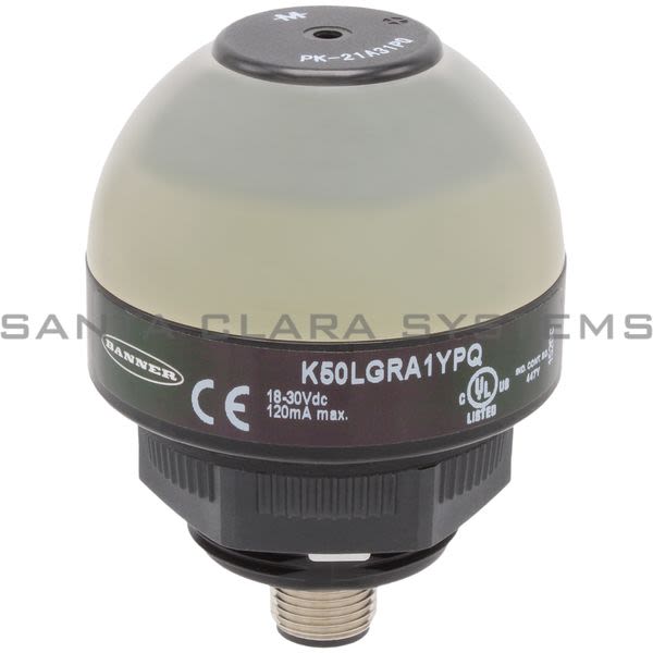 Banner K50LGRA1YPQ-78515 3-Color Audible Indicator Product Image