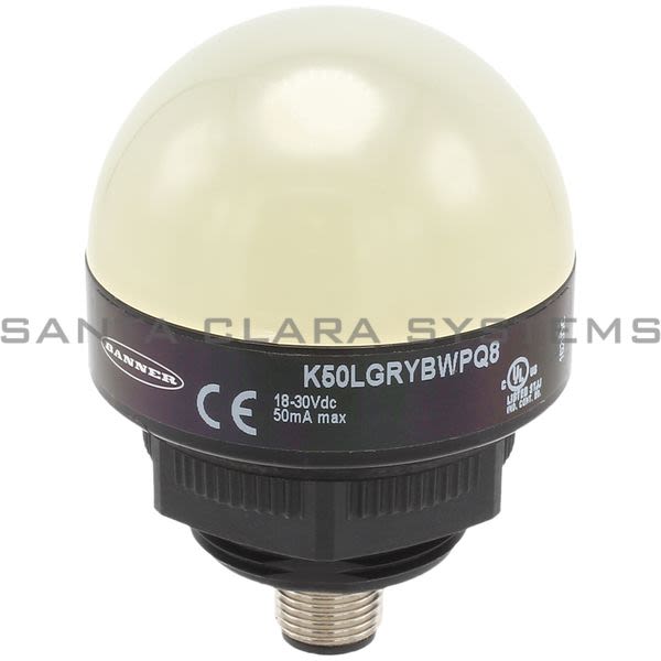 Banner K50LGRYBWPQ8-76959 5-Color Multi-Function Indicator Product Image