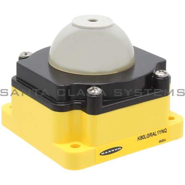 Banner K80LGRAL1YNQ-79487 3-Color Audible Indicator | EZ-LIGHT Product Image