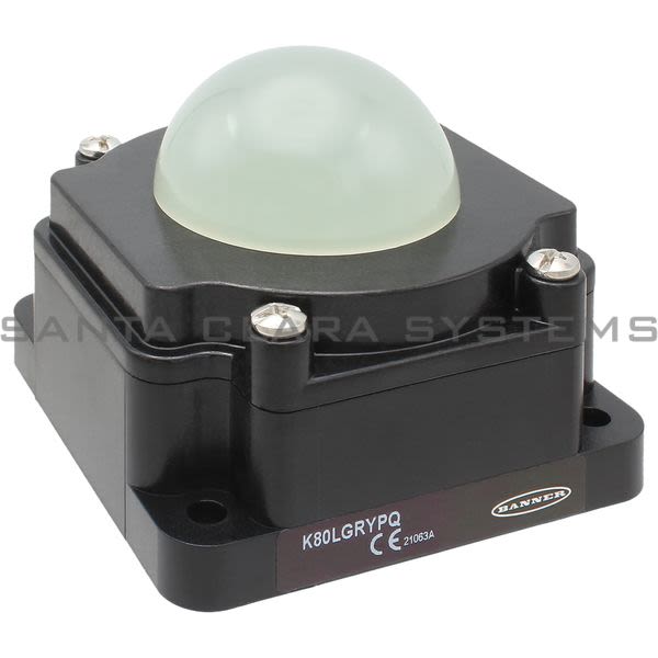 Banner K80LGRYPQ-77592 3-Color General Purpose Indicator Light Product Image