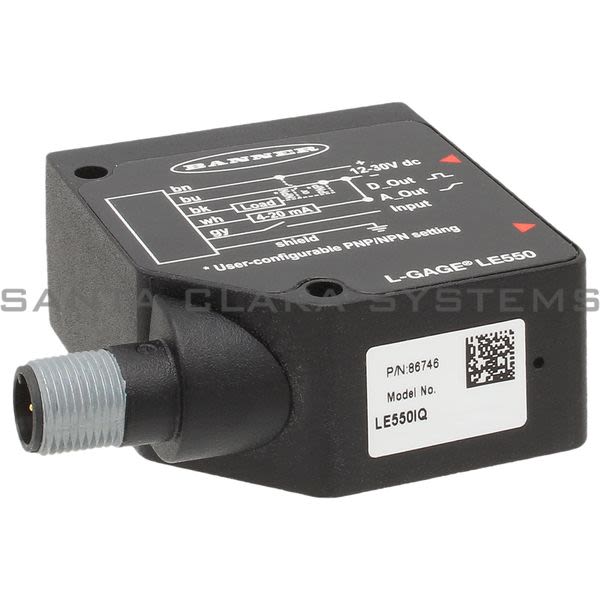 Banner LE550IQ-86746 Laser Displacement Sensor Product Image