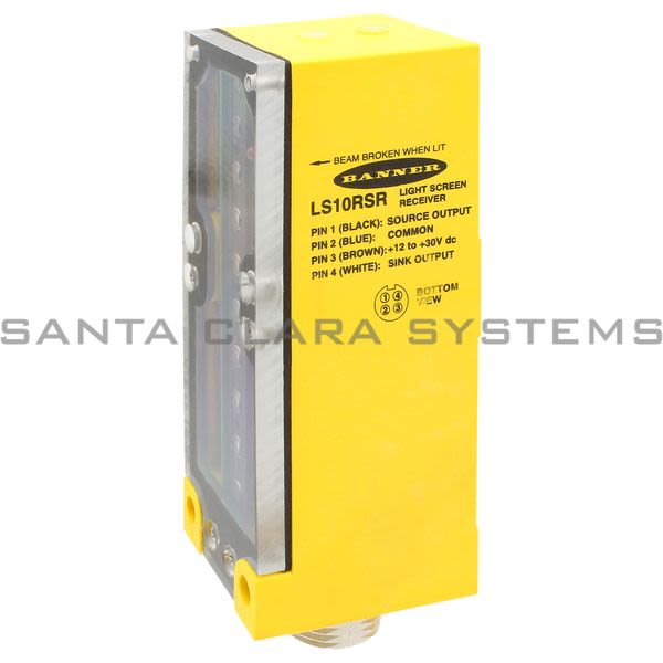 Banner LS10RSR-30182 Light Screen Receiver Product Image