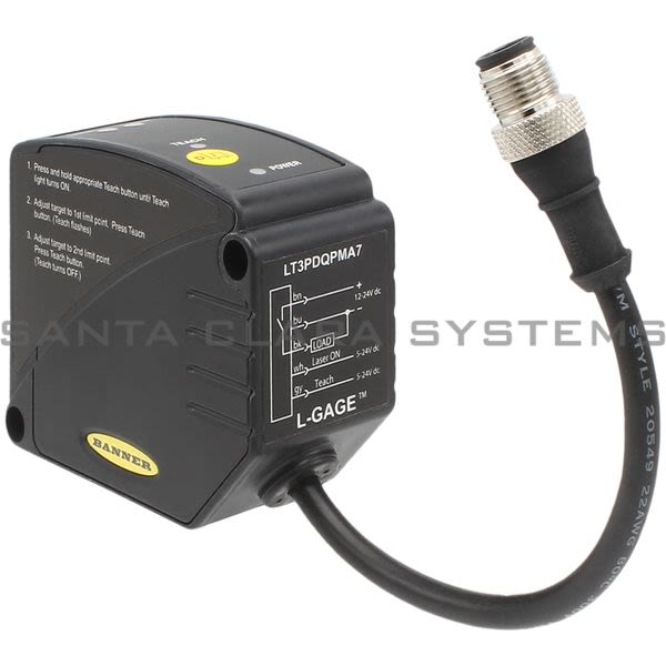 Banner LT3PDQPMA7-79798 Laser Sensor Product Image