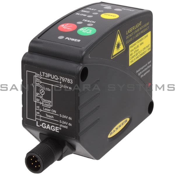 Banner LT3PUQ-79783 Laser Sensor Product Image