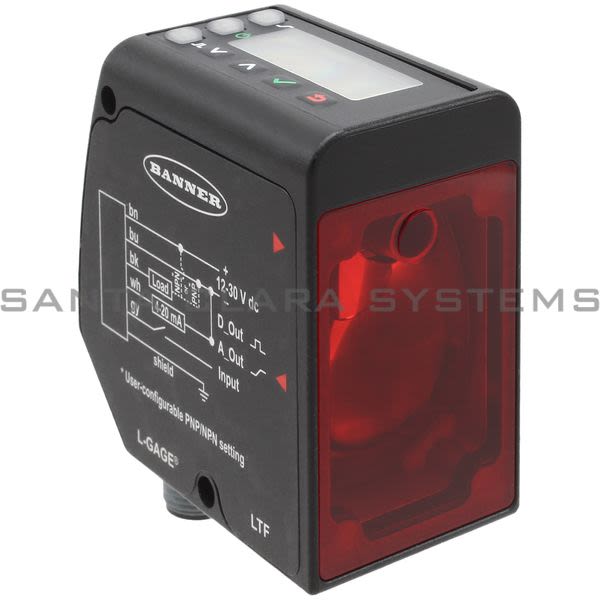 Banner LTF12IC2LDQ-94849 Laser Diffuse Sensor | LTF Series Product Image