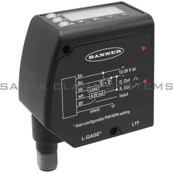 Banner LTF12IC2LDQ-94849 Laser Diffuse Sensor | LTF Series Product Image