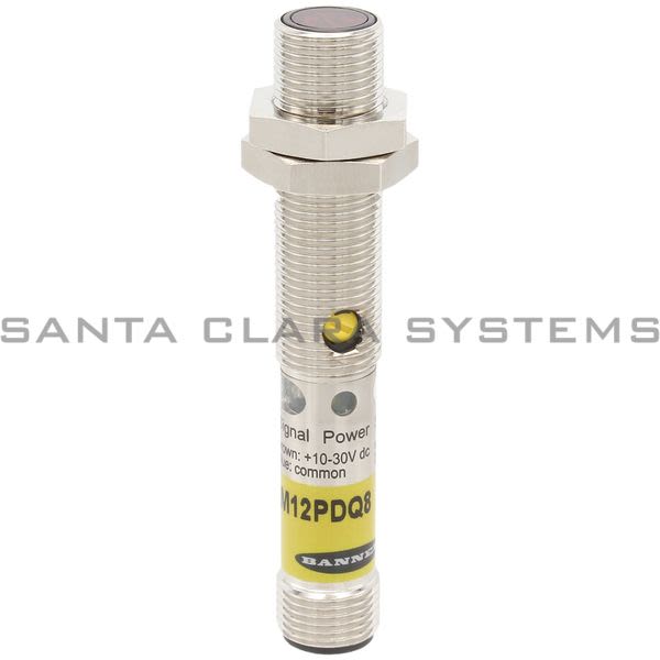 Banner M12PDQ8-77179 Diffuse Sensor | M12 Series Product Image
