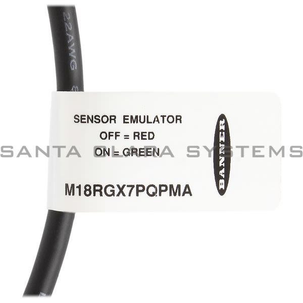 Banner M18RGX7PQPMA-74287 Photoelectric Sensor Product Image