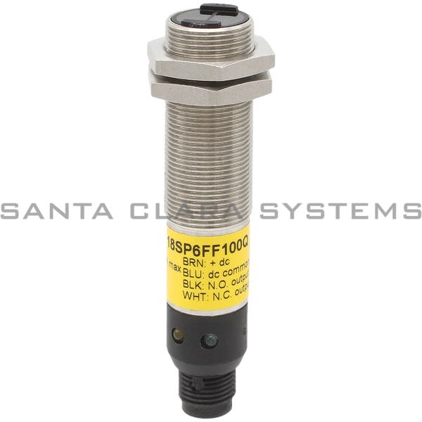 Banner M18SP6FF100Q-48675 Fixed-Field Sensor | EZ-BEAM Product Image