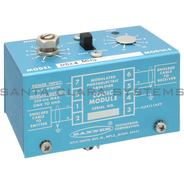 Banner MB3-4MHS-16739 Logic Module Product Image