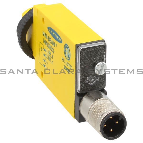 Banner MIAD9DQ-34625 Photoelectric Sensor | Mini-Beam Product Image