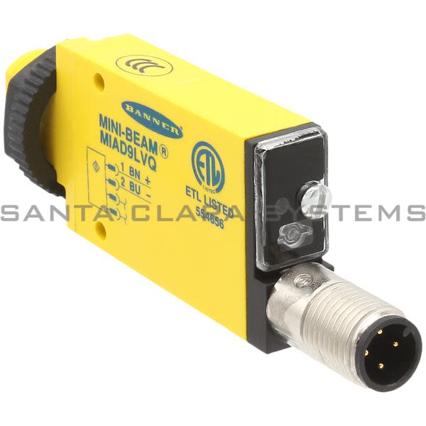 Banner MIAD9LVQ-34474 Retroreflective Sensor | MINI-BEAM Product Image